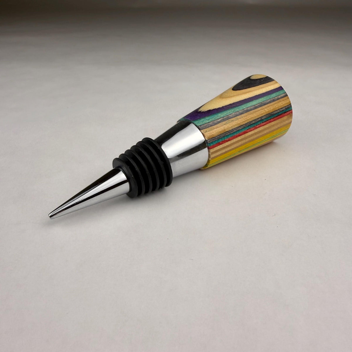 Recycled Skateboard Bottle Stopper