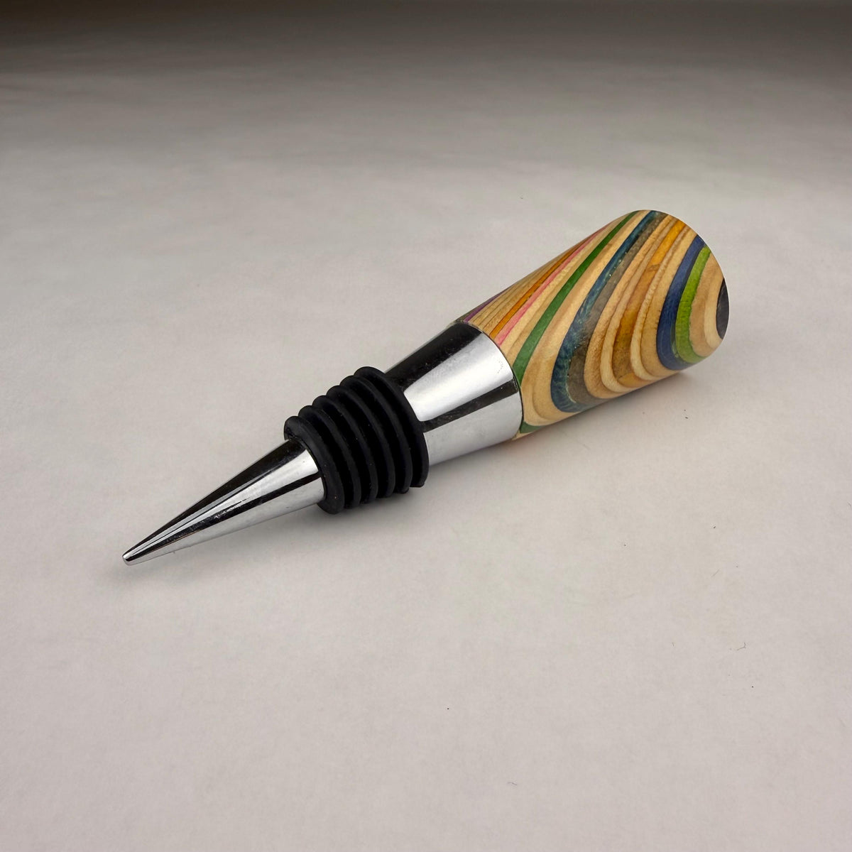Recycled Skateboard Bottle Stopper