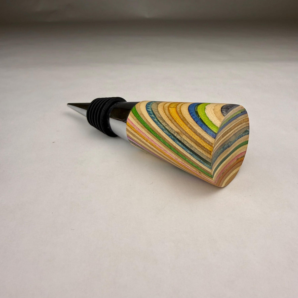 Recycled Skateboard Bottle Stopper