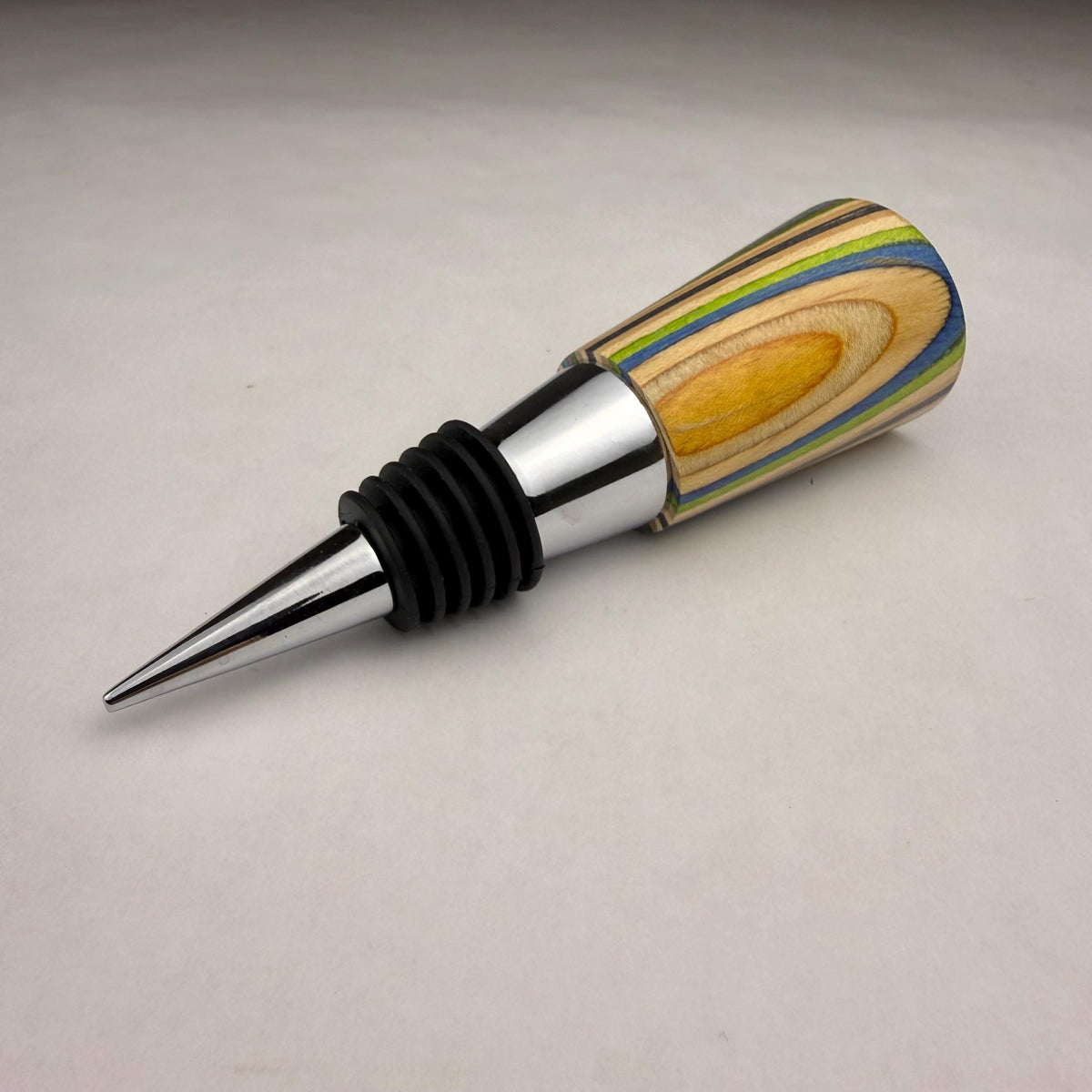 Recycled Skateboard Bottle Stopper
