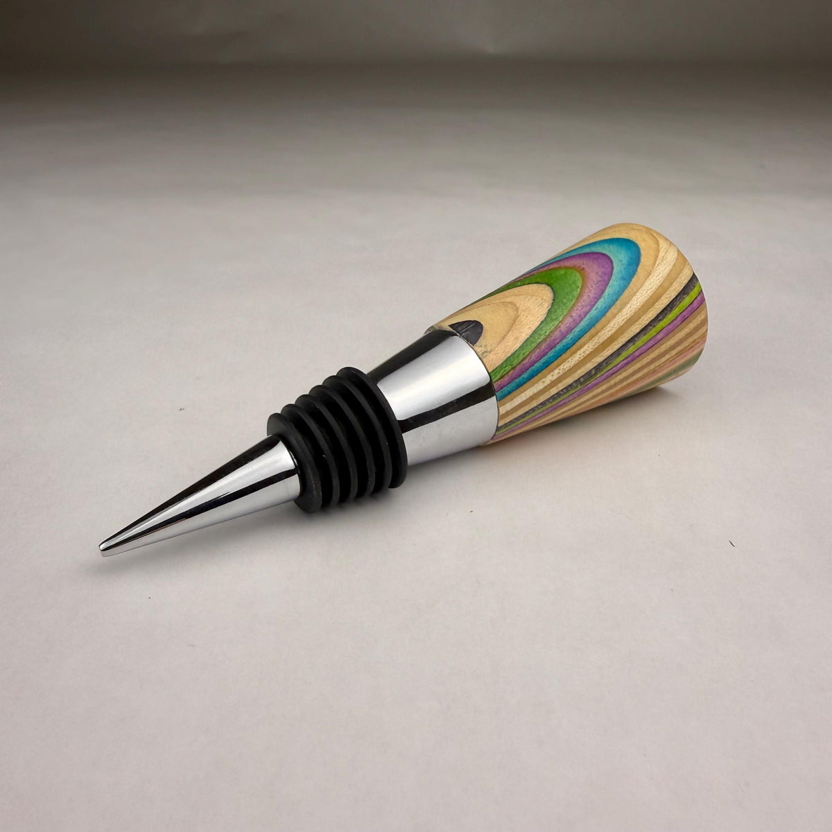 Recycled Skateboard Bottle Stopper