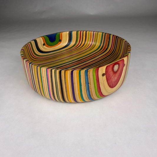 Recycled Skateboard Bowl