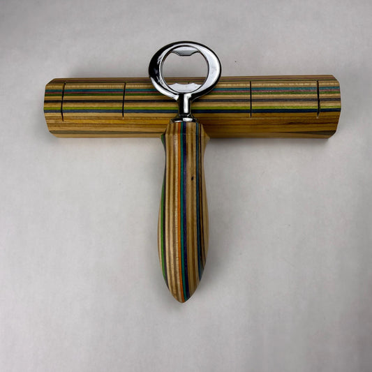 Recycled Skateboard Bottle Opener