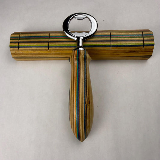 Recycled Skateboard Bottle Opener