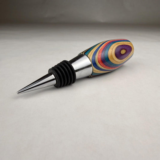 Recycled Skateboard Bottle Stopper